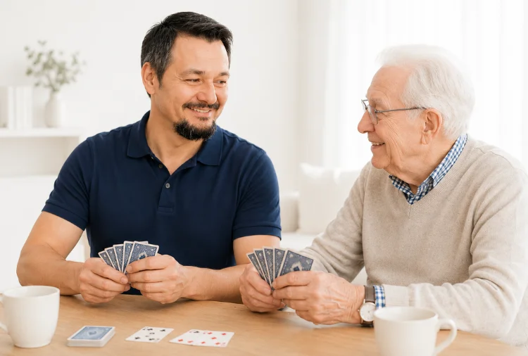 karten spielen Remigius Rupik betreuung